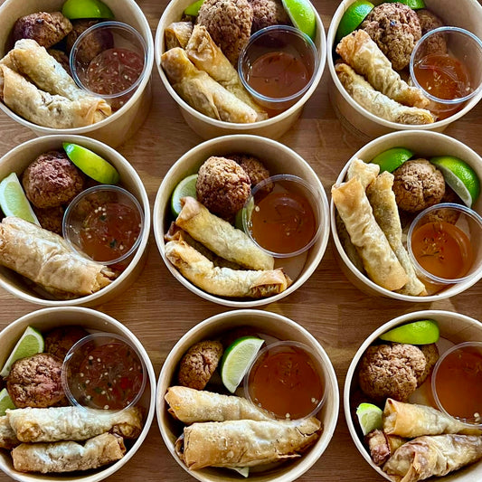 Chả Giò Chay with Nuoc cham