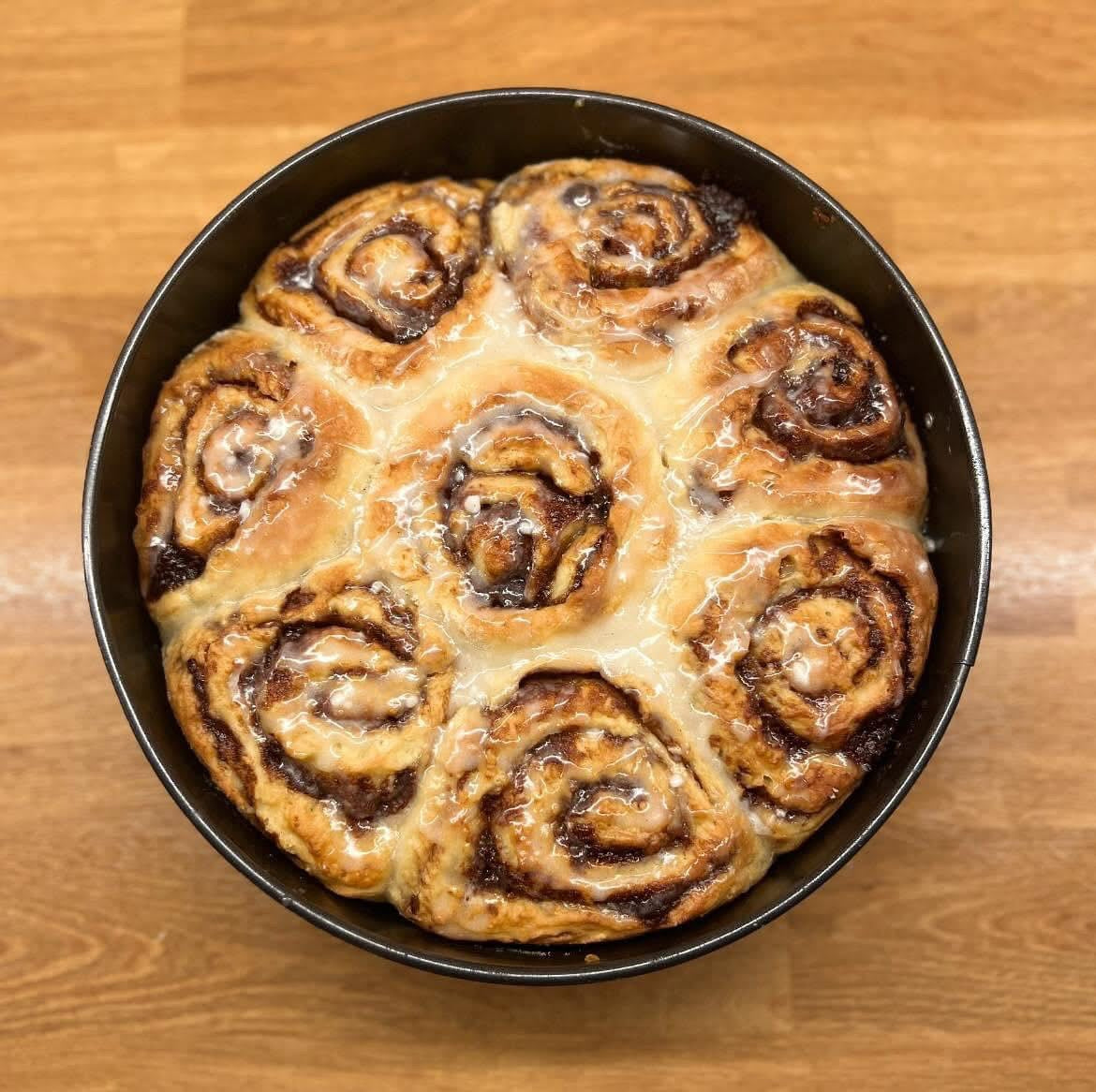 Tear and Share Cinnamon Rolls