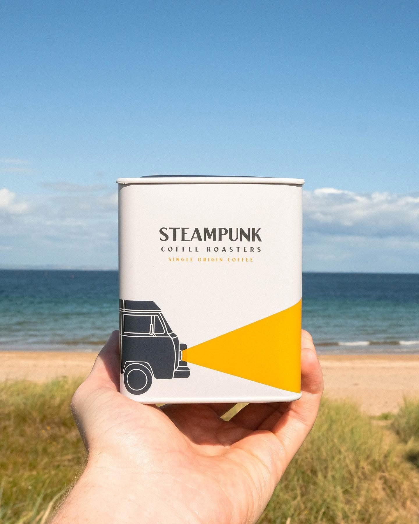 Steampunk Coffee- Ground Brazil Espresso