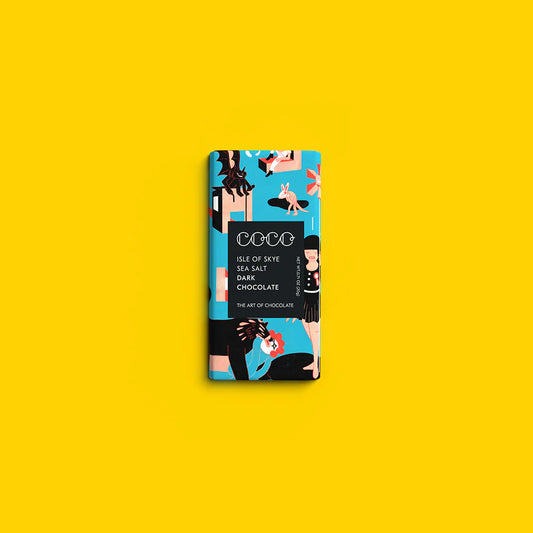 Isle of Skye Sea Salt Dark Mini Chocolate Bar