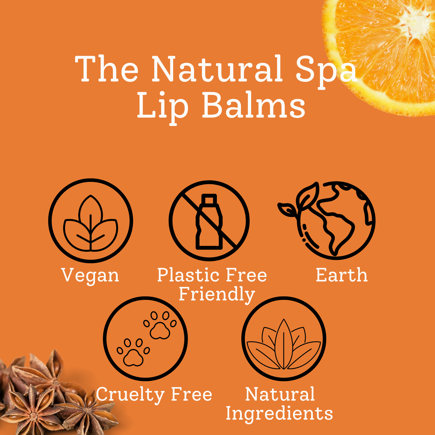 Spiced Orange All Natural Lip Balm